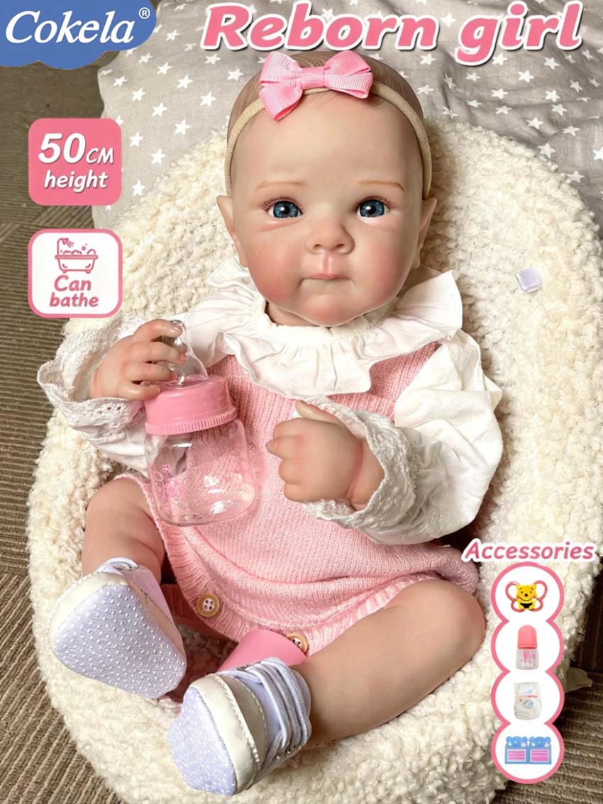 Baby Products Drawing - 코켈라 20인치 / 50cm 리얼 베이비돌