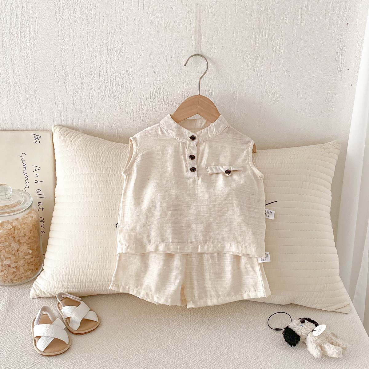 Baby Products Korean - 남아 2026 여름 신상품 얇은 민소매