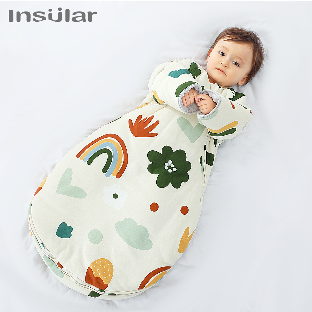 Baby Sleep Sack - INSULAR 두꺼운 침낭, 유아 발차기 방지