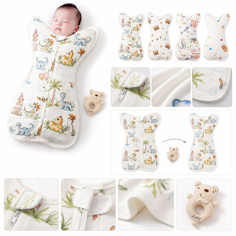 면 소재 아기 속싸개 담요, 놀람 방지 지퍼 잠금, 신 - Baby Sleep Sack 리뷰 및 가격