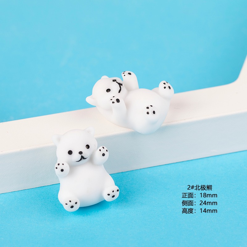 깜짝 팝 귀여운 아기 흰색 북극곰 피규어 레진 따뜻한  - Baby Products Good For Adults 리뷰 및 가격