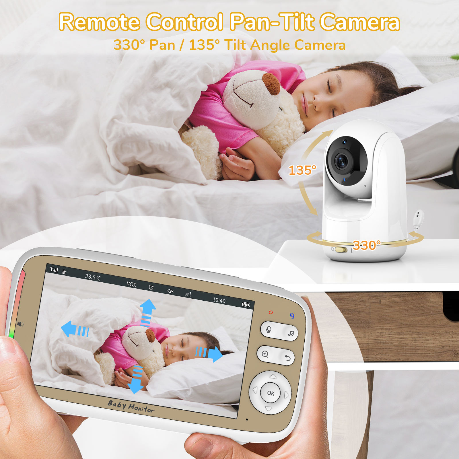 VB803 PRO HD 720P 베이비 모니터 WIFI - Baby Products Video 리뷰 및 가격