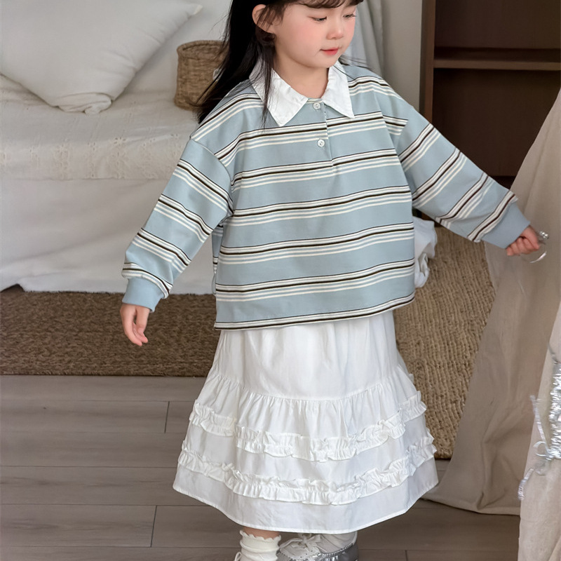 2026년 봄 신상품 아동용 한국판 레이스 펀칭 스커트 - Baby Products Korean 리뷰 및 가격