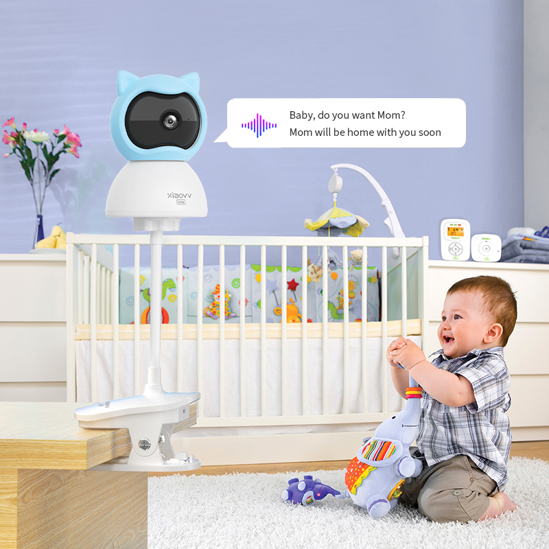 4MP WiFi 샤오비 실내 베이비 모니터 양방향 오디 - Baby Products Video 리뷰 및 가격