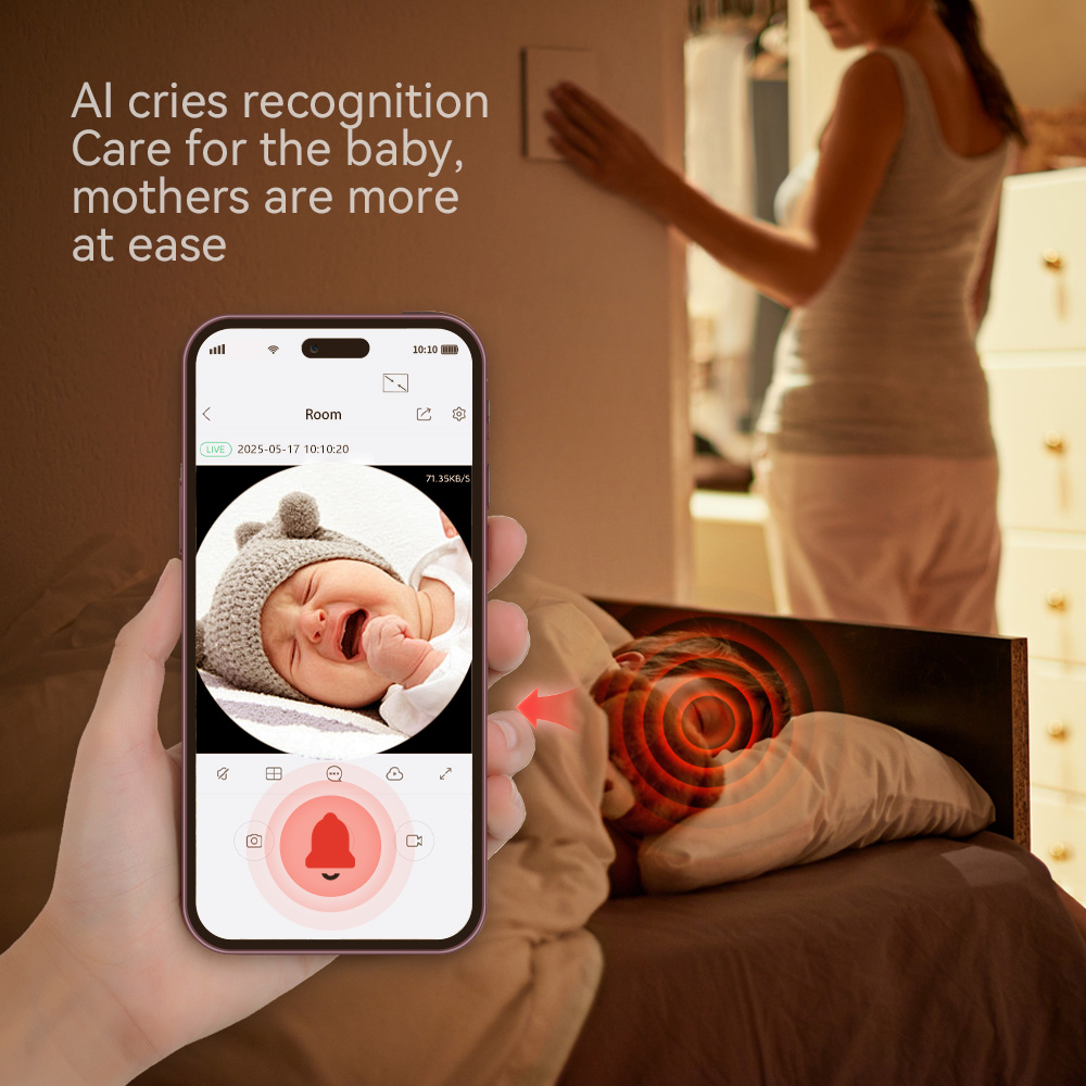4MP HD 5G WiFi PTZ 카메라 자동 추적 울 - Baby Products Video 리뷰 및 가격