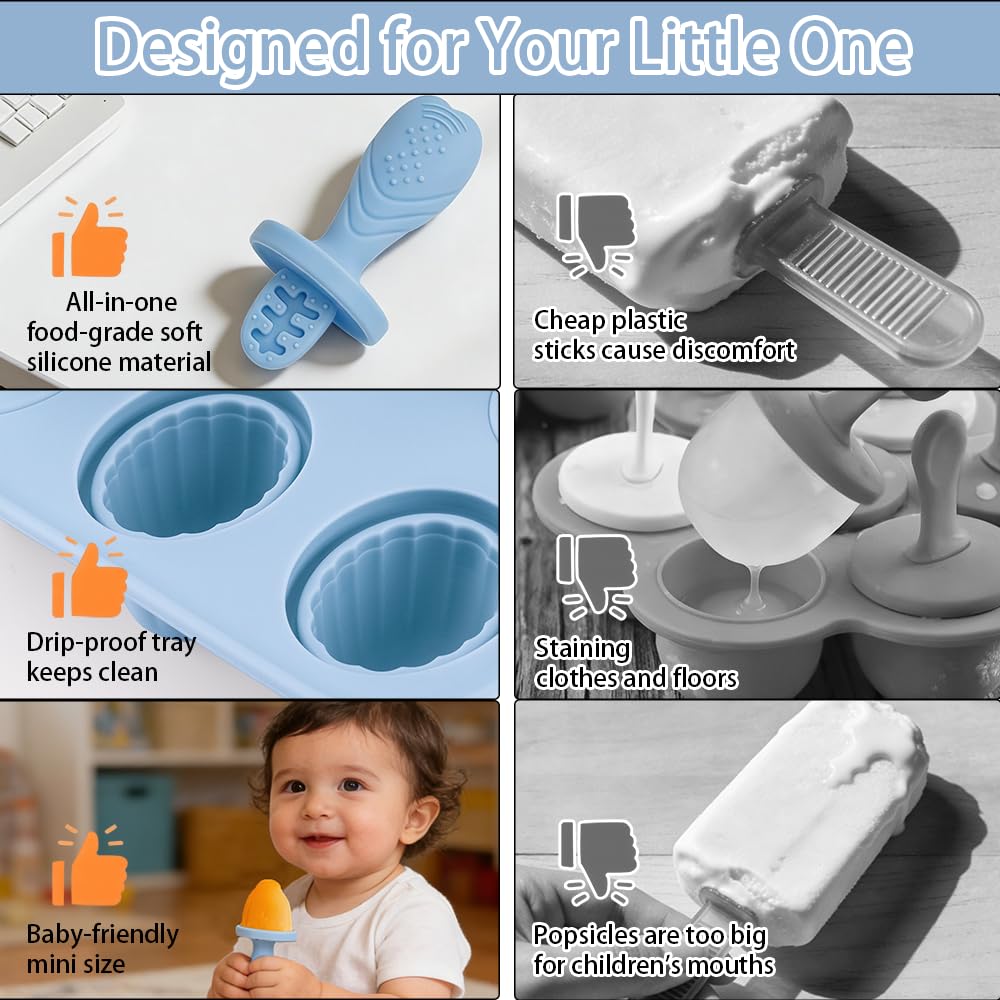 아기 음식 몰드, DIY 아이스크림 및 모유 몰드, 과 - Baby Products Cream 리뷰 및 가격