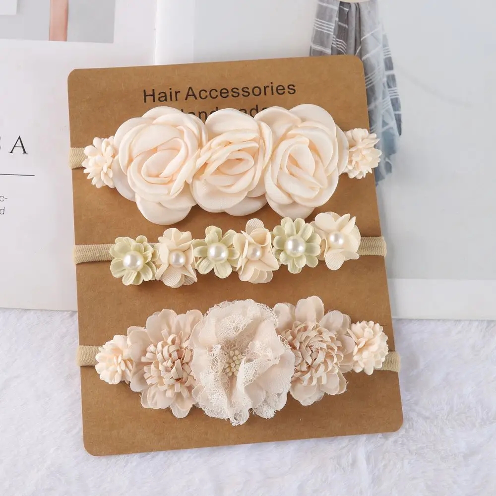 3pcs 아기 소녀 머리띠 세트 귀여운 아기 탄성 헤어 - Baby Products Set 리뷰 및 가격