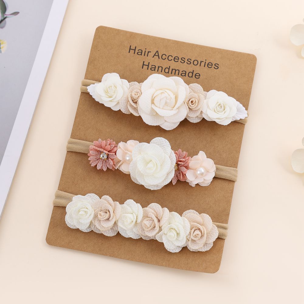 3pcs 아기 소녀 머리띠 세트 귀여운 아기 탄성 헤어 - Baby Products Set 리뷰 및 가격