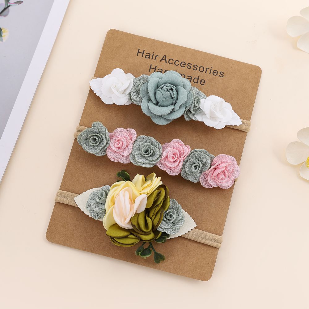 3pcs 아기 소녀 머리띠 세트 귀여운 아기 탄성 헤어 - Baby Products Set 리뷰 및 가격