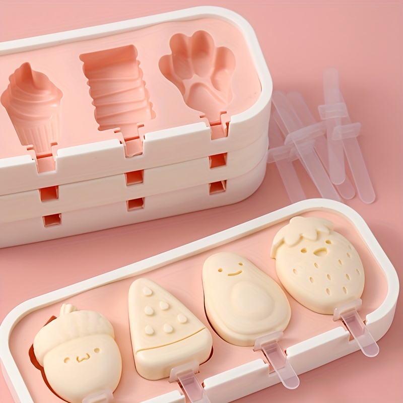 1개 BPA 프리 실리콘 아이스 팝 몰드 DIY 수제  - Baby Products Cream 리뷰 및 가격